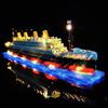 Vysoce kvalitní Titanic Vysoce kvalitní výletní loď Vysoce kvalitní stavebnice lodí Vysoce kvalitní loď Vysoce kvalitní model Samostatná montáž Složte si sami