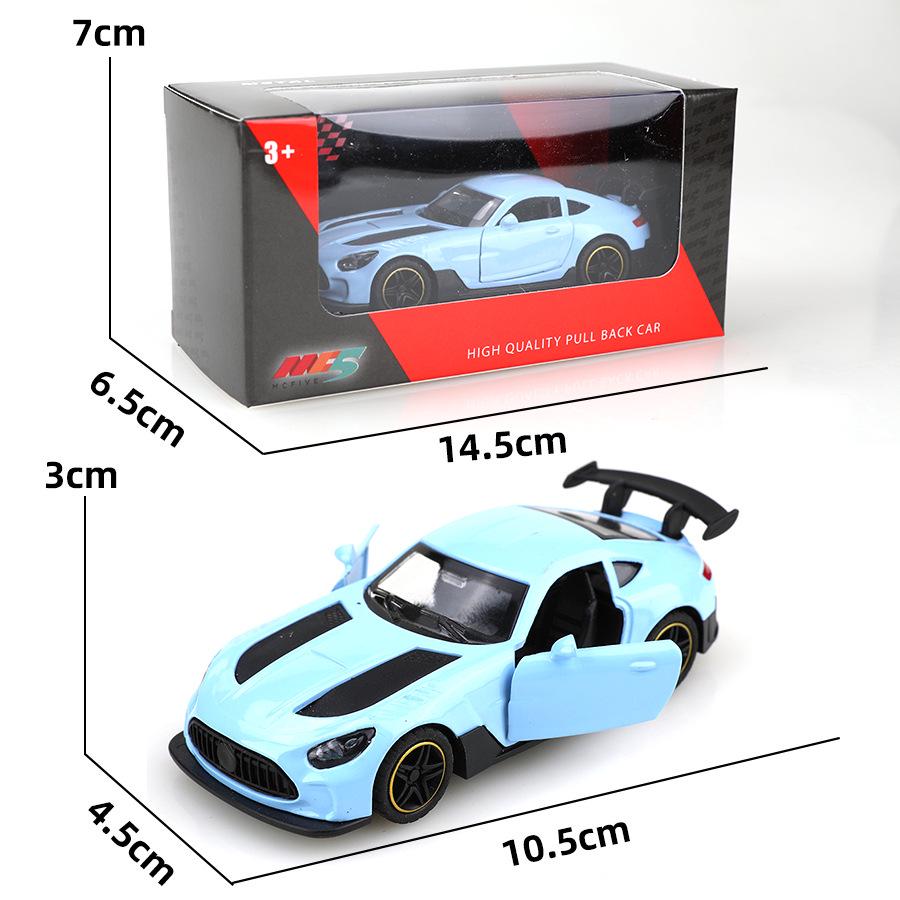 Norson 1:43 Alloy Metal Pull-Back Sports Car Model Toy for Boys