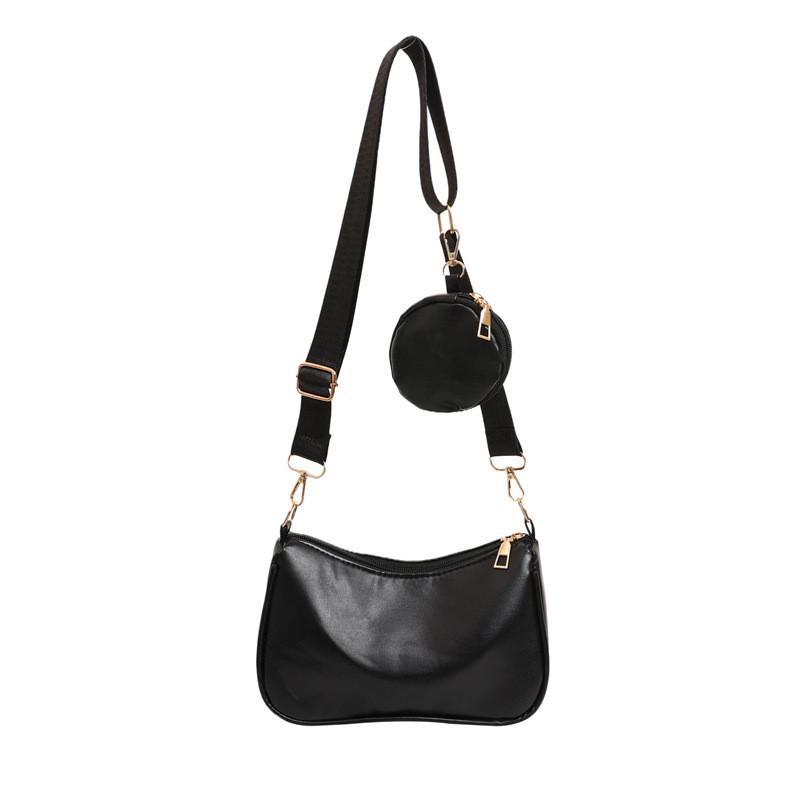 Trendy Korean Style Womens Crossbody Bag Chic Fashionable Pu Material For Everyday Use