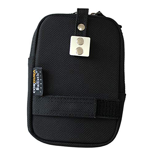 knicks Cordura Ballistic Fabric Safe-Compatible Accessory Pouch BA-100P Black