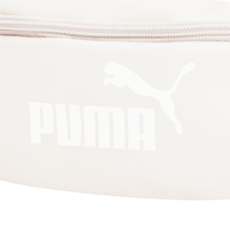 Puma New Logo Print Portable Fabric Waist Bag Unisex Bags Silver 076115-02