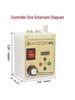 Brushless Servo Motor Control Set for Woodworking Machinery: Lathe, Drill, Tap, Reducer, Belt Sander