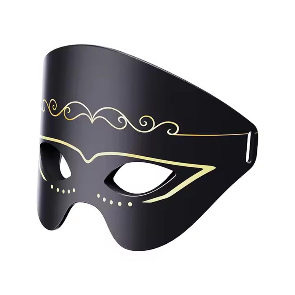 

NIR LED Eye Mask 460+660+850nm Hot Compress Infrared Light Therapy 4 Modes of Anti Wrinkle Skin Rejuvenation Home Beauty Device чёрный