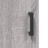 Highboard Gray Sonoma 69.5 x 34 x 180 cm Particleboard