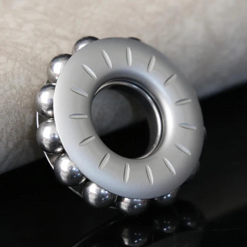 Fidget Roller Spinner Rotating Ring Relieve Stress Relief Toy EDC Metal Antistresse Spinning Top Tip Gyroscope Adults Kids