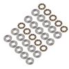 10pcs Thrust   Bearing Miniature High   Flat Steel Bearings Set (F6-12M 6x12x4.5mm)