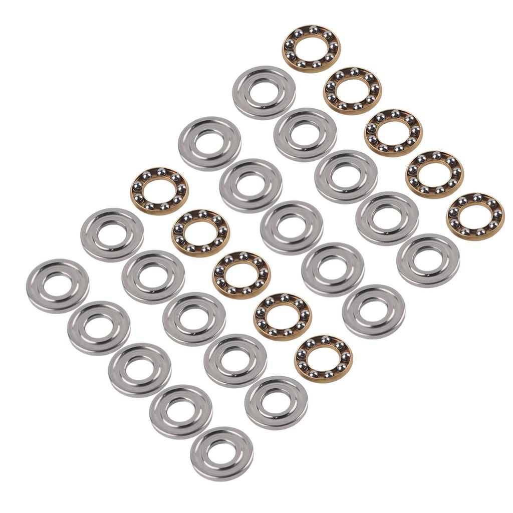 10pcs Thrust   Bearing Miniature High   Flat Steel Bearings Set (F6-12M 6x12x4.5mm)