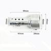 Motorcycle Parts Motorcycle Exhaust Tuning Muffler Compatible with Honda Side Exit Back Pressure Core Muffler Insert