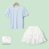 Girls' Summer Casual Skirt Set