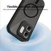 KEYSION Magnetic Phone Case for for Infinix Smart 9 Soft Silicone+PC Matte Translucent Shockproof Back Cover for Infinix Hot 50i