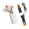 36V 48V 350W Controller mit Gasgriff Bürstenloser Motorcontroller für Elektrofahrrad Motorrad