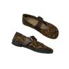 F3333-1 retro versatile leopard print single shoes 2025 spring and autumn new daily casual style Mary Jane shoes flats
