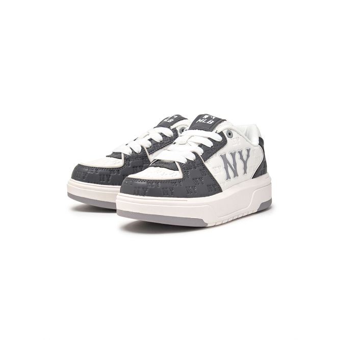 MLB New York Yankees Synthetic Leather Comfortable Versatile Fashion Casual Retro Dark Pattern Print Low-Top Sneakers Unisex Sneakers 3ASXE035N-50CGS