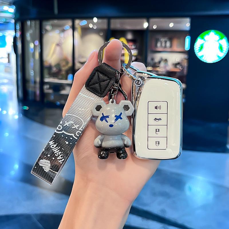 Lexus Key Cover: Protective Shell with Keyring Bag for Lingzhi Model