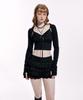 ROUGHNECK Lace Tutu Pants Skirt Black