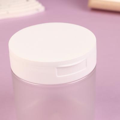 1Pc 350Ml Gray Cream Jar With Lid Body Lotion Scrub Jar Hair Mask Cosmetic Bottle Container Travel Portable Dispenser Bottle