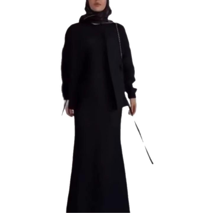 In the Autumn of 2026, the New European, American and Amazon Cross-border Long-sleeved Short Coat Long Dress Two-piece Set