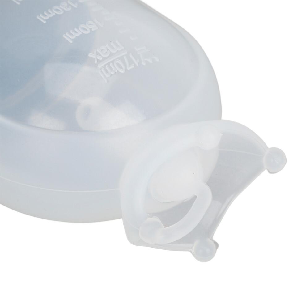 Ice Face Roller Silicone Black for Skin Lifting & Pore Refining