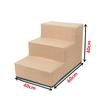 Pet Steps, Washable Removable Cover Ladder Ramp for Kitten High Bed Climbing Cats Non Slip