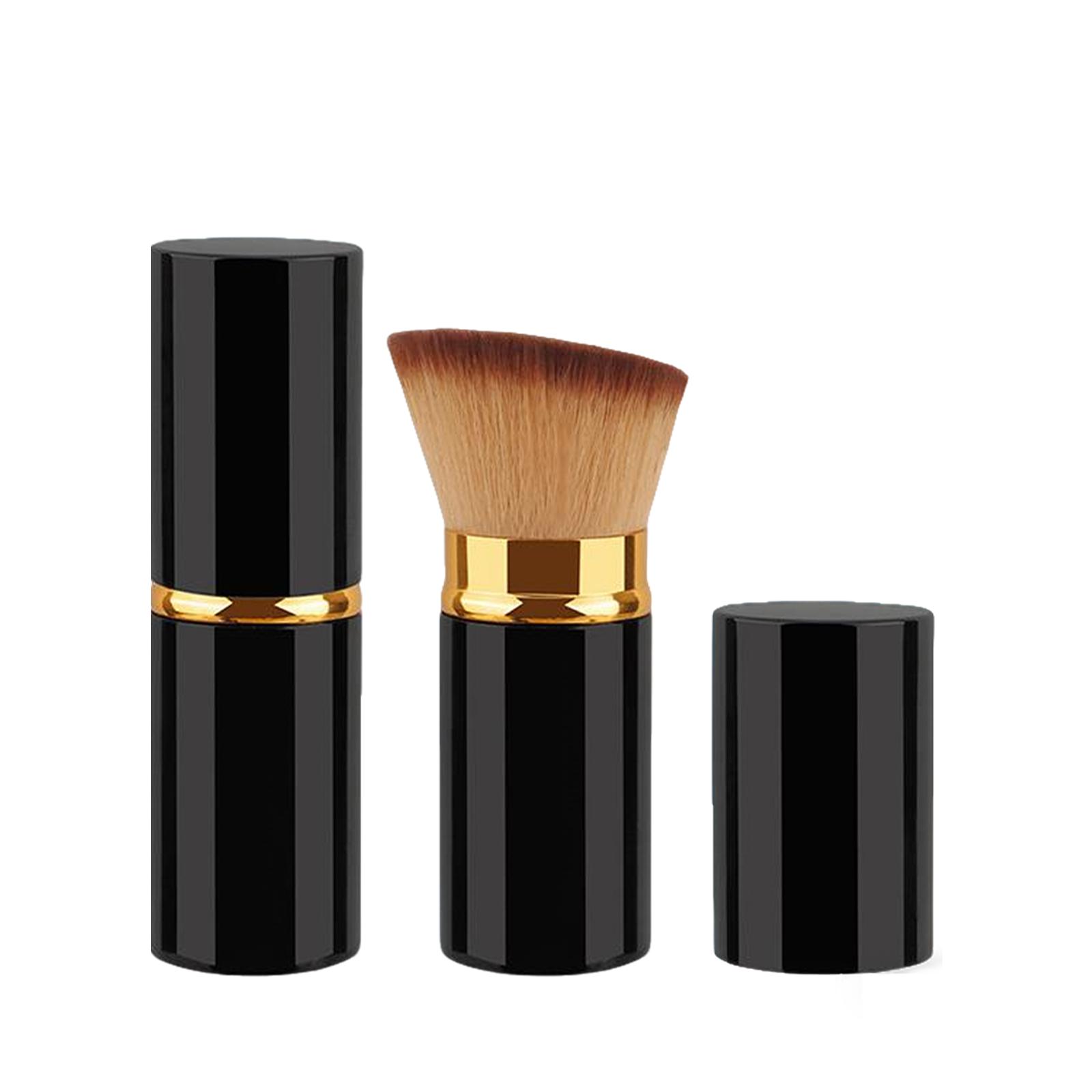 

Travel Portable Makeup Brush Set with Storage Bag Blush Foundation Brush Cosmetic Brushes for On-the-Go Beauty Essentials