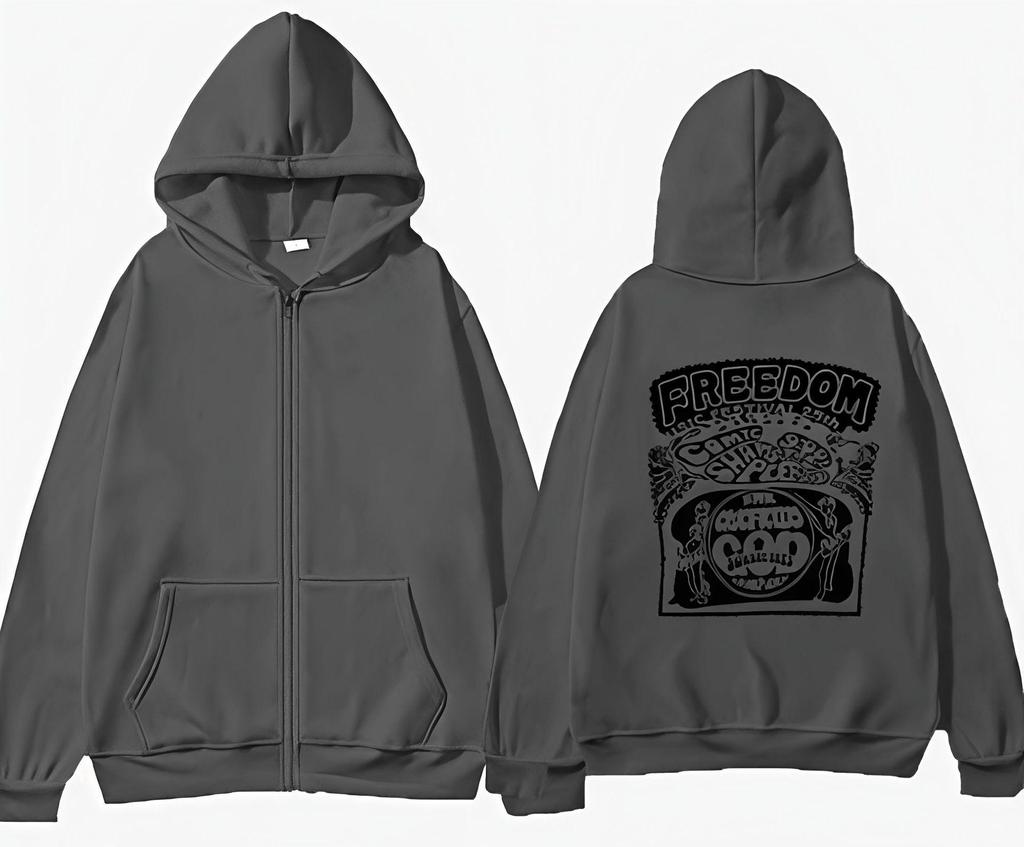 New Arrival: Simon Henriksson Zipper Hoodie Sweatshirt 'The Cry of Fear'
