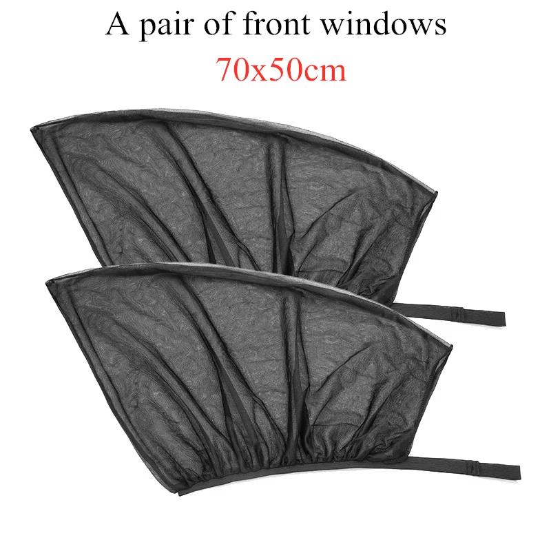 

2/4pcs Universal Car Styling Accessories Sun Side Window Shade Curtain Rear Window Cover UV Protection Sunshade Visor Shield