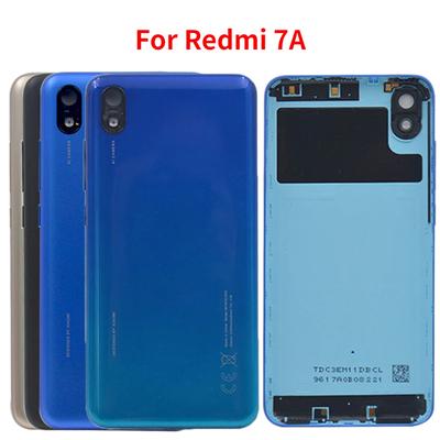 Back For Xiaomi Redmi 7A Battery Back Door Housing  Replacement With Camera Lens With
