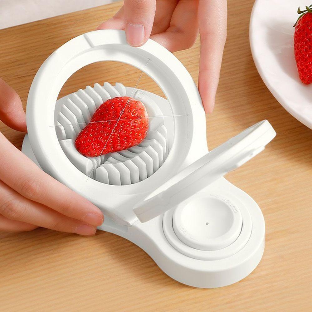 3-in-1 Fancy  Egg Splitter Manual Century Egg Divider Multifunctional Egg Slicer  Egg Slicing Tool