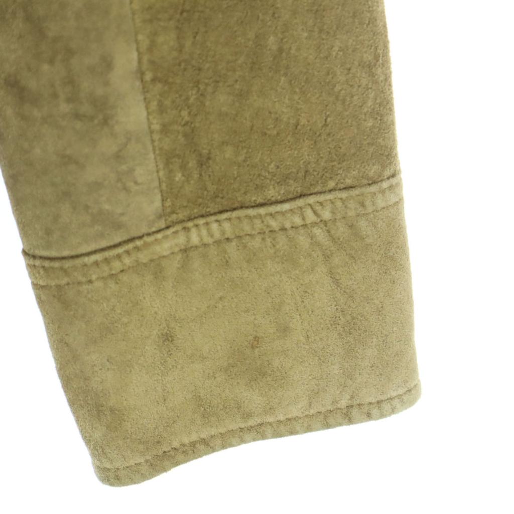 Eddie Bauer Long sleeve suede leather jacket M Brown Women Used