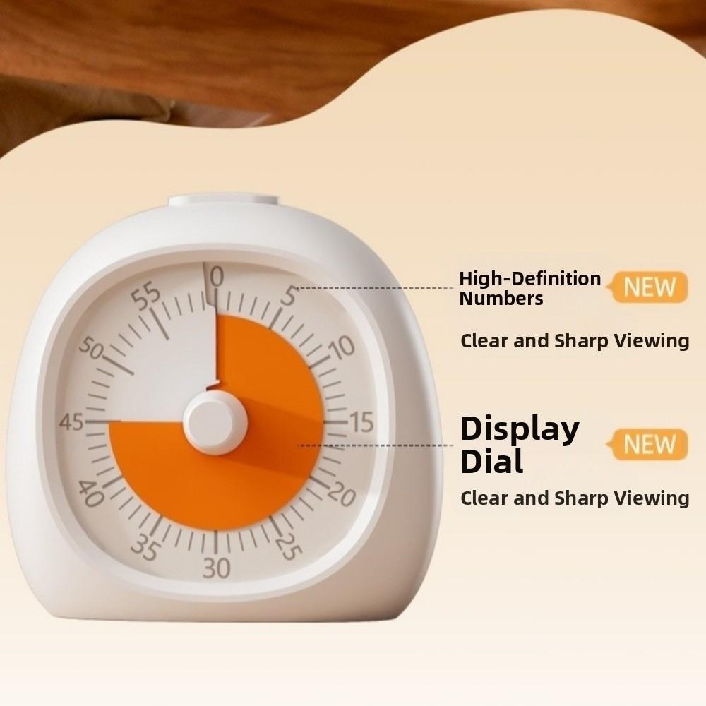 60 Minutes Visual Timer Self-discipline Electronic Children's Timer Reading Room