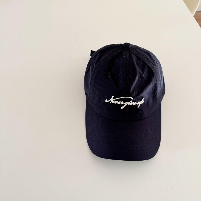 New outdoor thin quick-drying candy-colored baseball cap big head circumference embroidery soft top sunshade cap