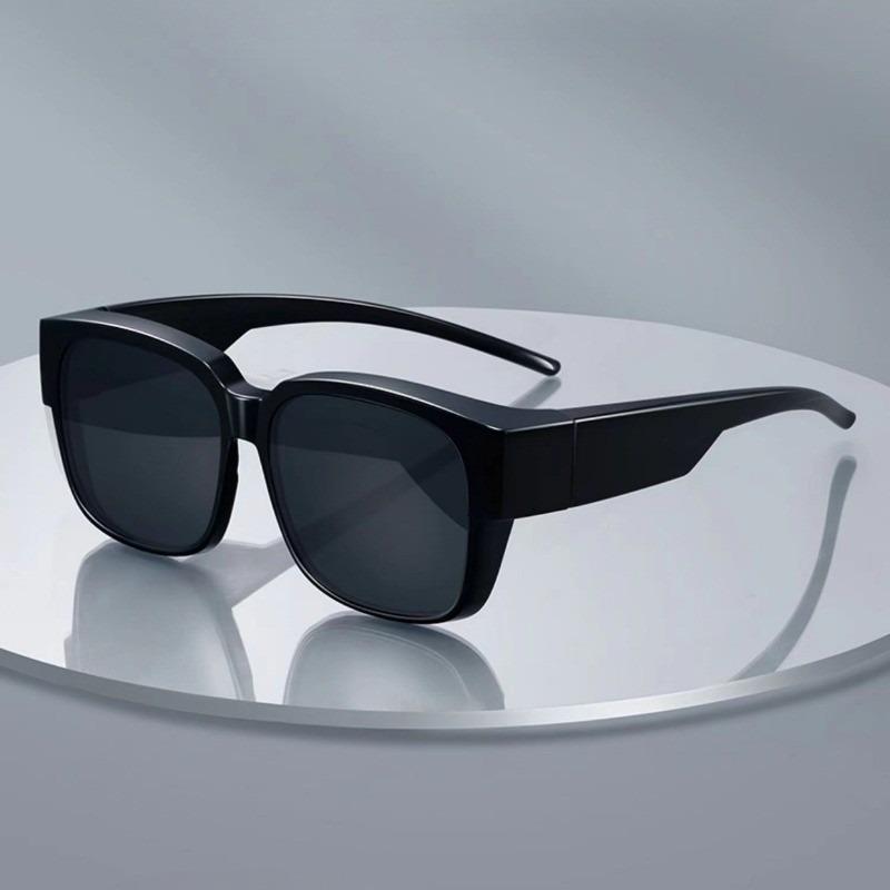 Driving Oversized Sunglasses To Cover Over Eyeglasses Myopia Glasses for Men UV Protection