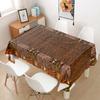 Western Cowboy Tablecloth Party Decorations Birthday Table Cover Wild West Happy Birthday Tablecloth Plastic Western Table Cloth
