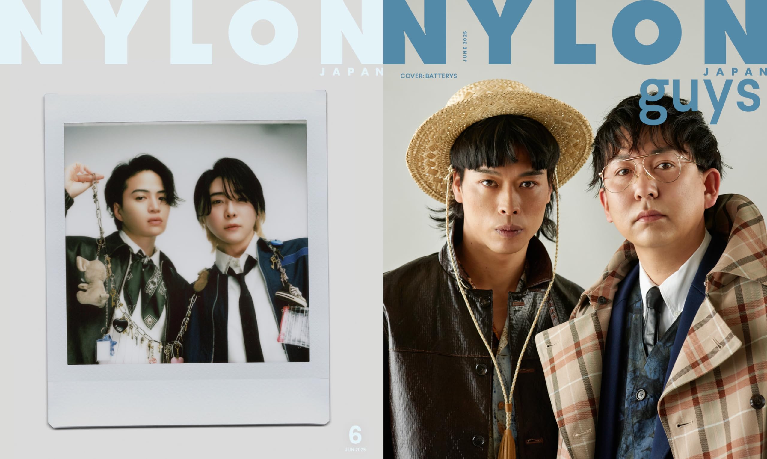 NYLON JAPAN Июнь 2025 Выпуск Мотоки Омори ЗЕЛЕНЫЙ Фума Кикучи парни [Журнал] [Обложка (Миссис. APPLE) & (timelesz) / крышка Батареи]