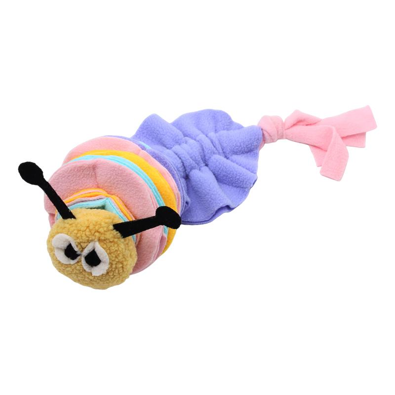 A Soft Polar Fleeces That Dogs Love Does Not Hurt The Mouth And Nose And Is Easy To Clean Caterpillars Dog Educational Toy Smel