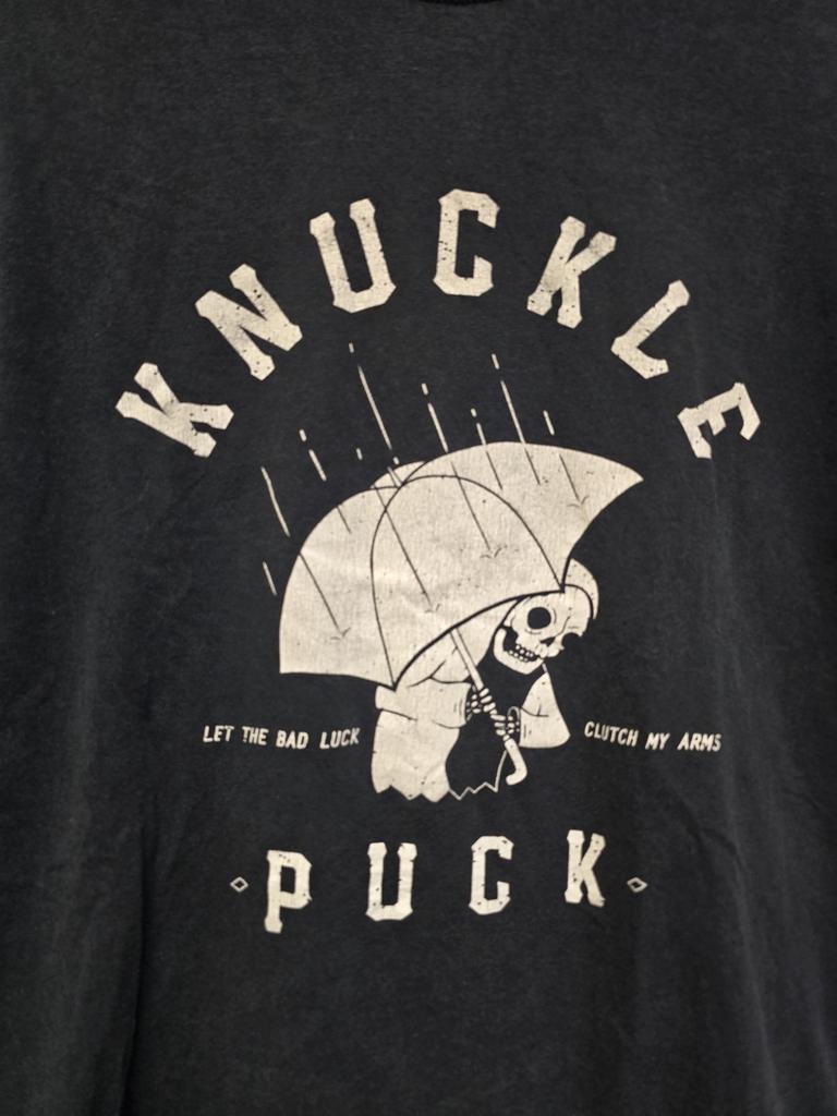 Maglietta Nera Unisex S-5XL Bad Luck Knuckle Puck Band 2B0062