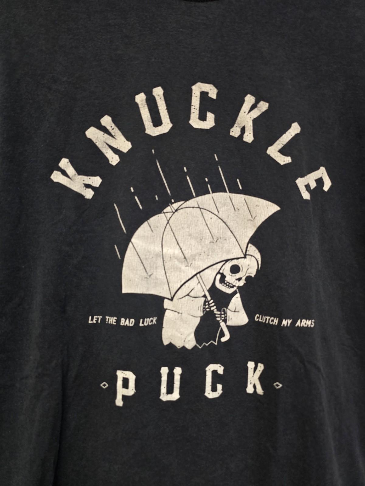 Let The Bad Luck Knuckle Puck Band T Shirt Black Unisex S-5XL 2B0062 S