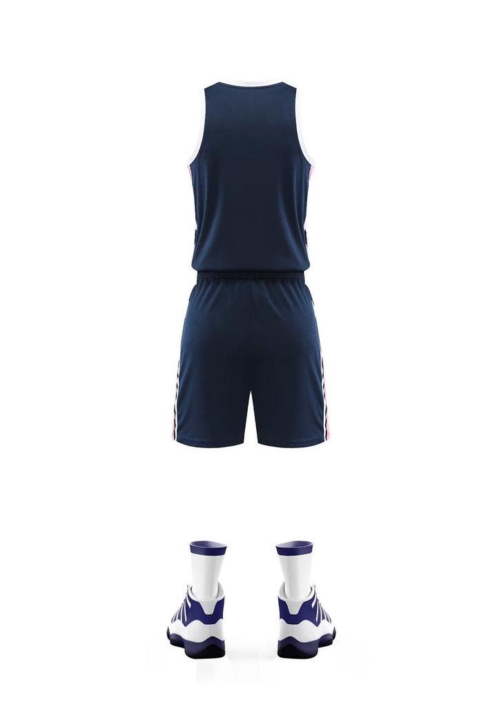 Unisex Basketball Jersey Team Uniform - Quick-dry Training Set