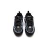 Nike Air Monarch 4 Textile, Leather Low Top Chunky Sneakers Unisex Black Silver 415445-001(Team15-)