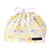 COLORFUL CANDY STYLE Disney Drawstring Medium Gusseted Lunch Bag Name Belle BEAUTY AND THE BEAST Belle Princess Belle Set of 2 Stylish Medium Gusseted