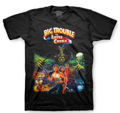 Big Trouble In Little China TShirt Unisex Black Size Unisex T-Shirt