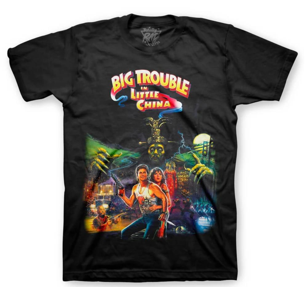 

Big Trouble in Little China TShirt Unisex Black Size Unisex T-Shirt M