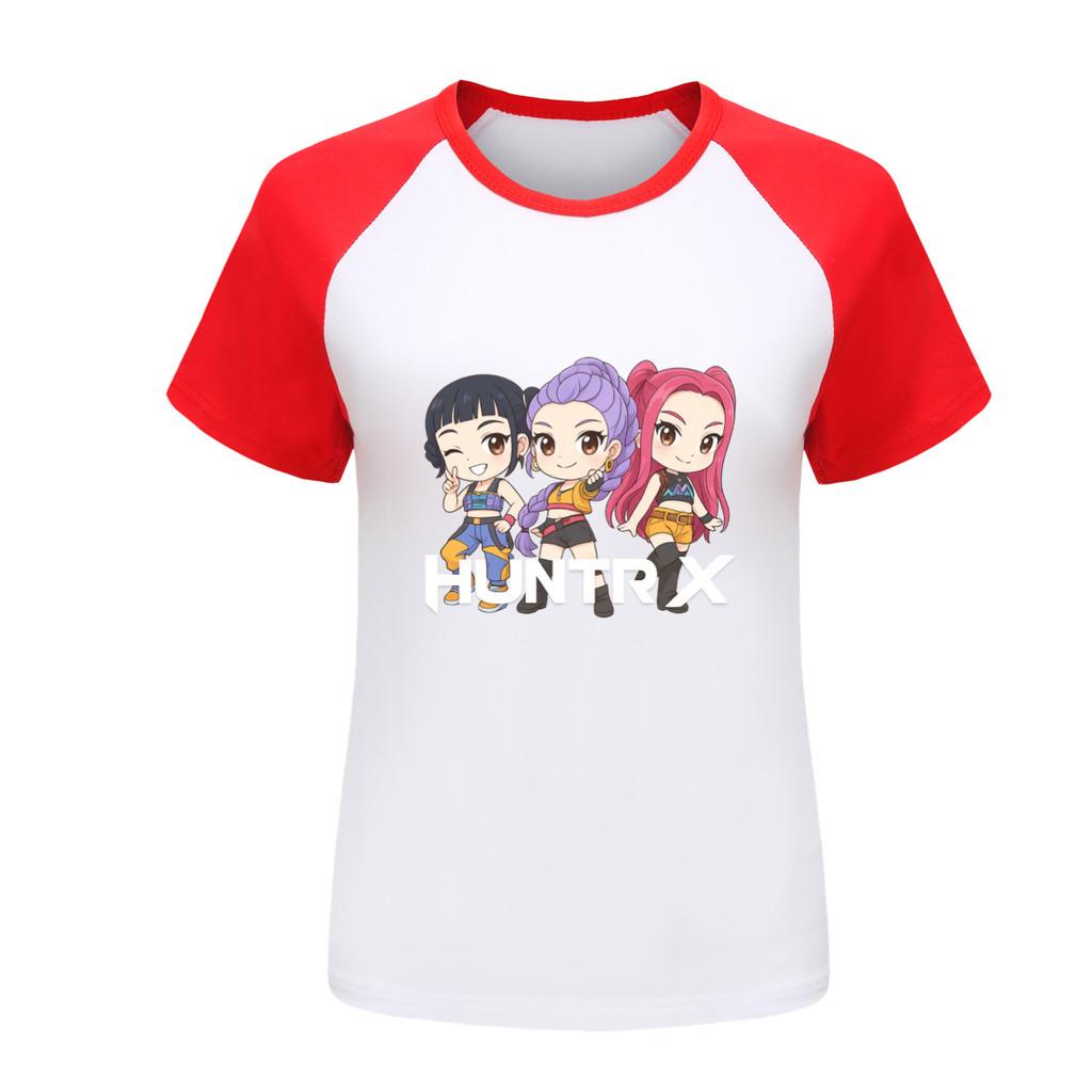 5015 Kids Girls Rumi Zoey Mira Print Raglan Short Sleeves T-Shirt