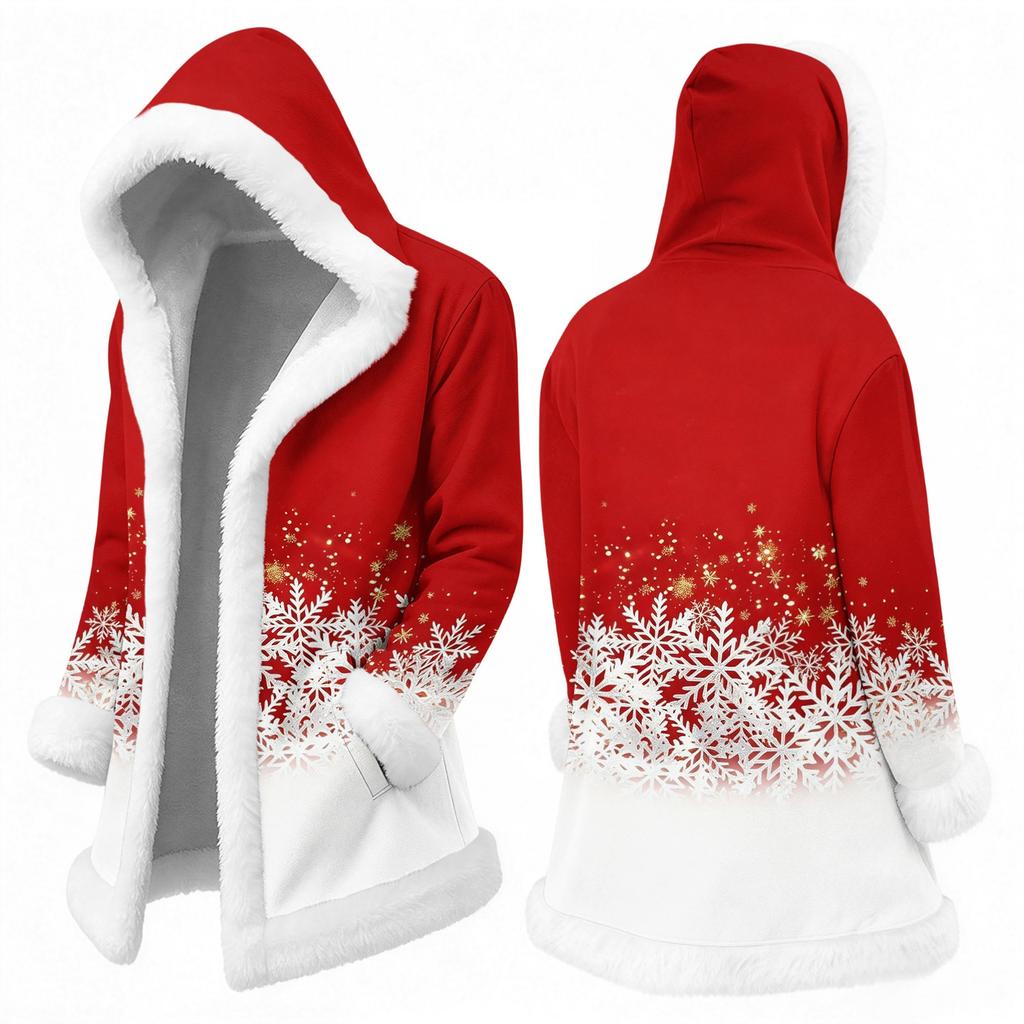 Men's Casual Christmas Print Jacket for Holiday Gatherings and Daily Wear