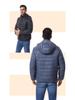 Smart Heated Winter Jacket: 27-Zone Temperature Control, Unisex Hooded Coat