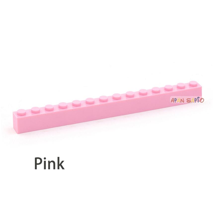 50PCS 1x16 Dots DIY Building Blocks Thick Figures Bricks Educational Creative Size Compatible With Brands Toys for Children 2465