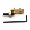 Brass Tremolo Stopper Bridge Stabilizer with Screws and Wrench Electric Guitar Tremolo Stopper Easy To Installation
