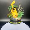 Anime Pokemon Figure Scene Pikachu Doll Action Figure Model PVC Statue Children Toy PVC Collection Desk Decoration Birthday Gift