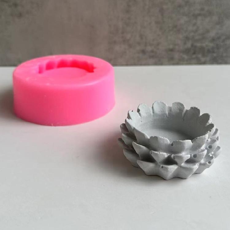 Silicone Crafts Molds Reusable Casting Epoxy Molds Candle Making Geometric Molds