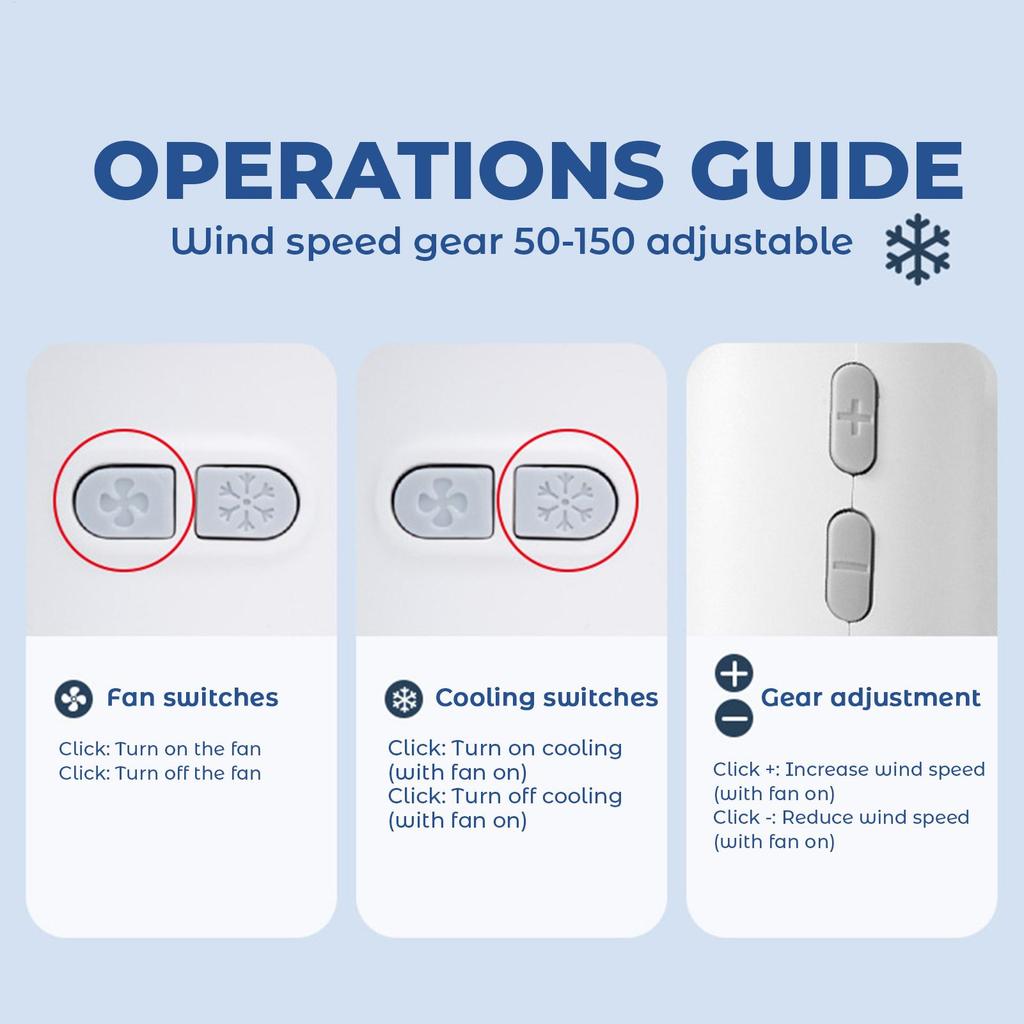 New Handheld Fan Rechargeable Personal Cooling Fan High Speed Adjustable Air Cooler with LED Display for Home Office Travel